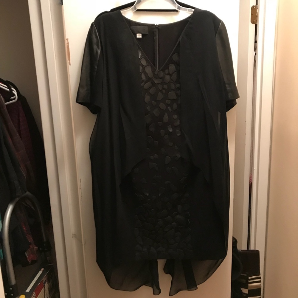 Custom one of a kind black dress